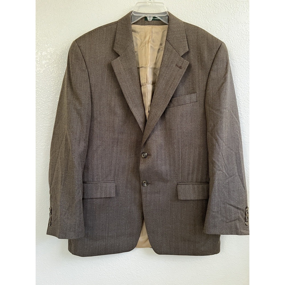 Ralph Lauren Lord & Taylor Herringbone 100% Wool‎ Blazer Sport Coat Business 40R